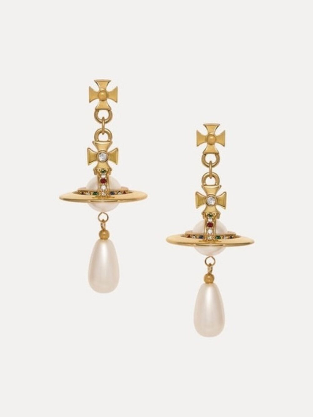 Vivienne Westwood Pearl Drop Earrings